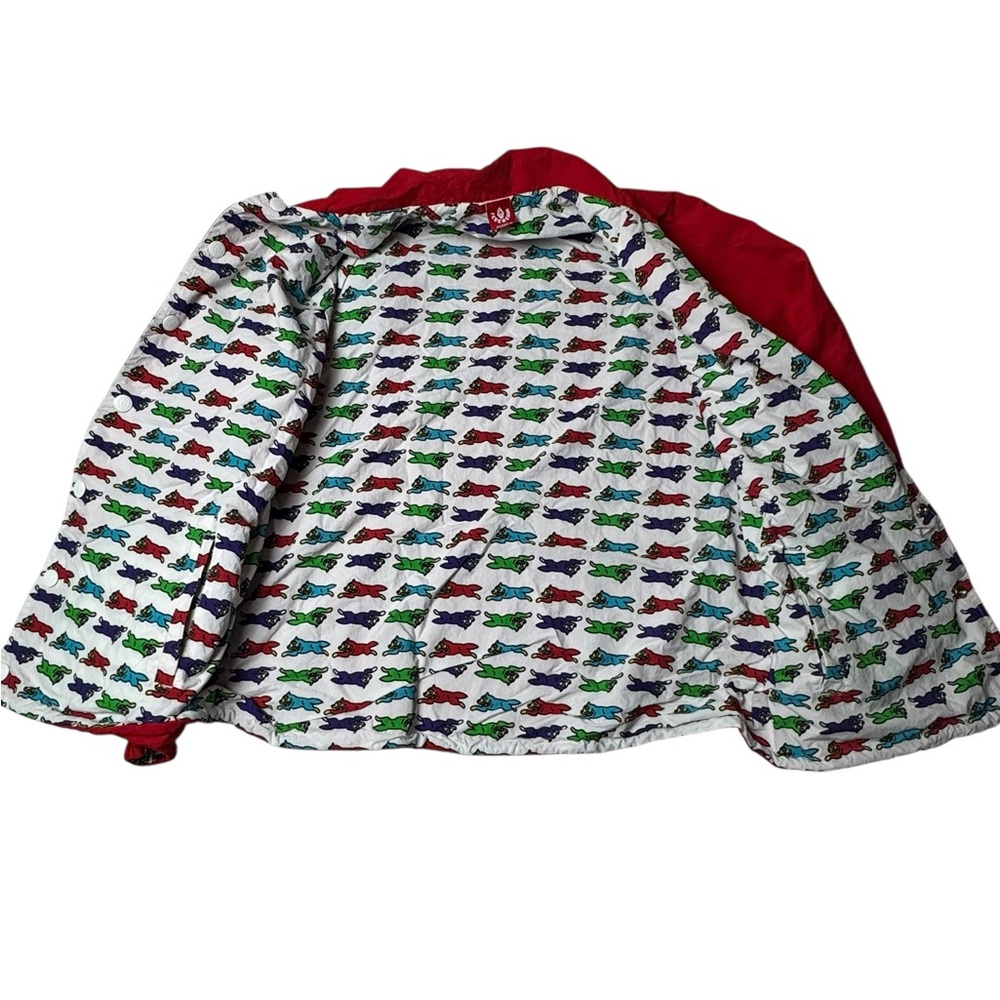 Icecream‎ BBC Red Coach Jacket Medium Cat Print Lining - Picture 5 of 11
